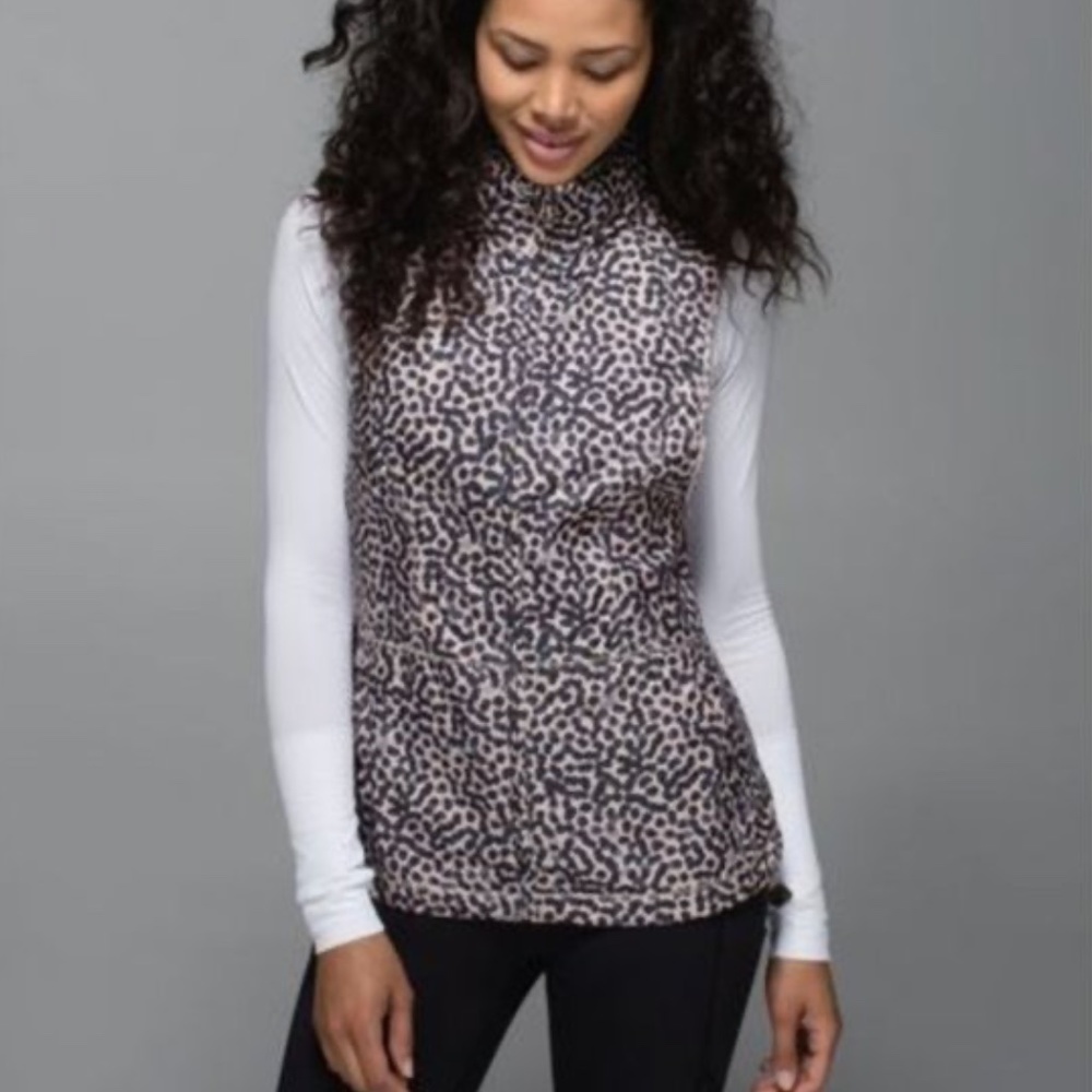 Lululemon Pack-It Vest Ace Spot Grain Black